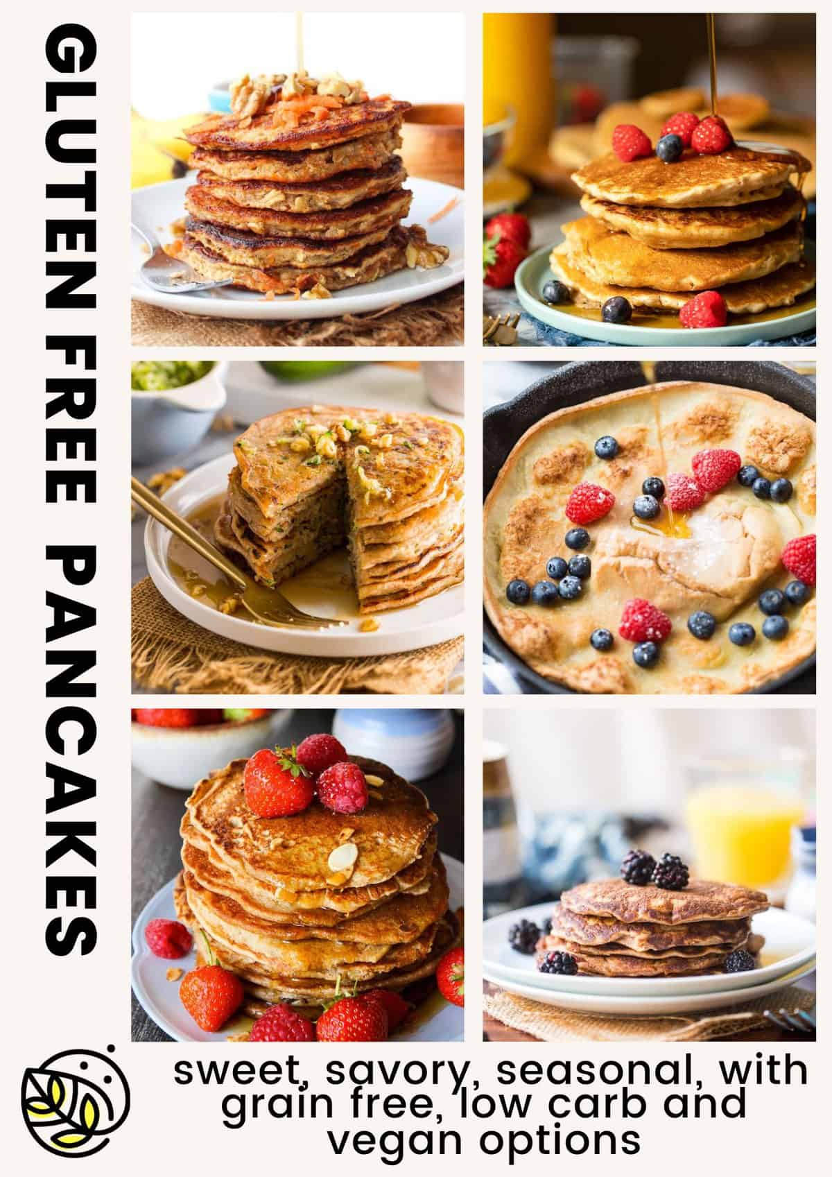 Gluten Free Pancake Recipes A Saucy Kitchen