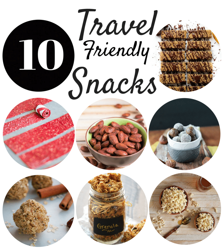 10 Healthier Travel Friendly Snacks - A Saucy Kitchen