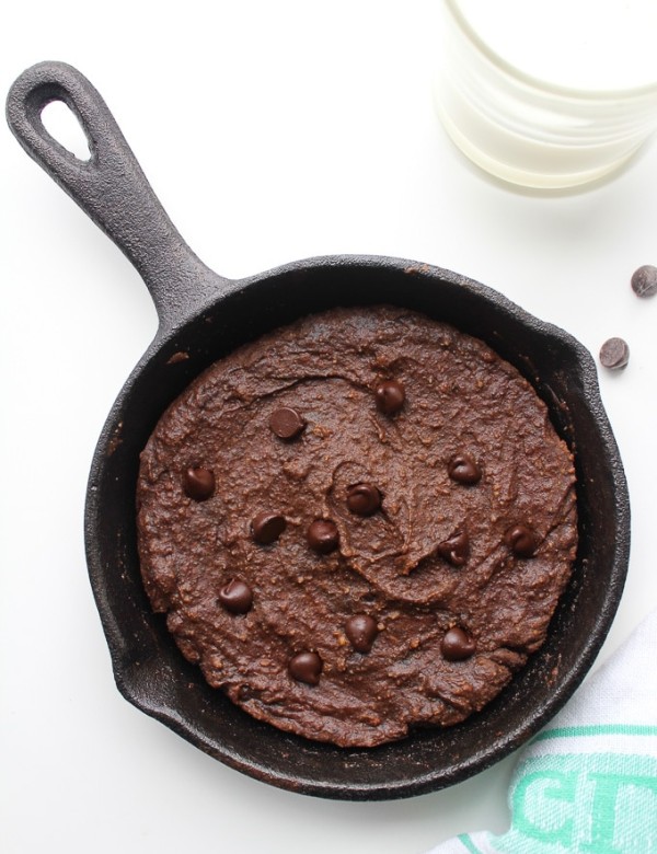 Paleo Avocado Brownies for Two