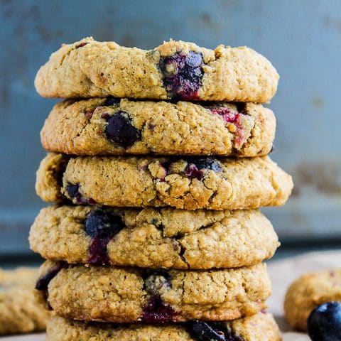 Gluten Free Blueberry Cornbread Muffins (Dairy Free) - A Saucy Kitchen