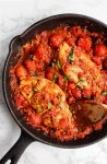 Tomato Basil Garlic Chicken - A Saucy Kitchen