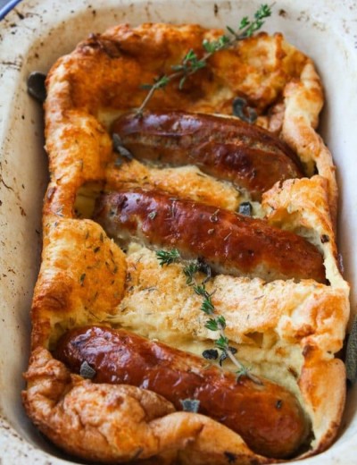 Gluten Free Toad in the Hole