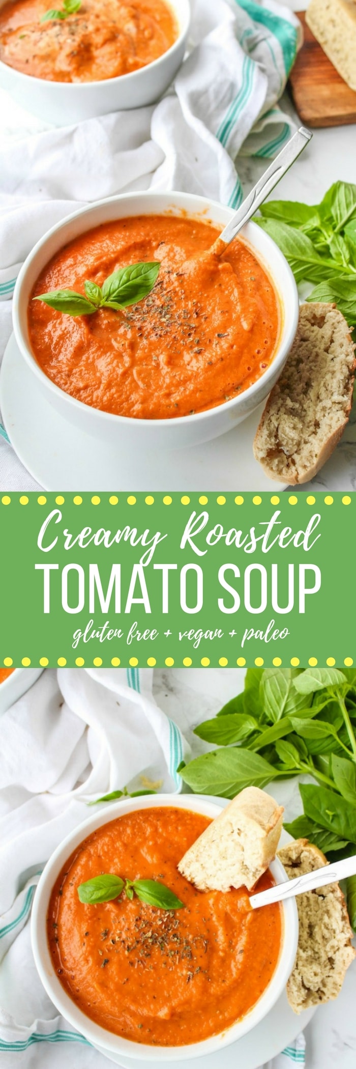 Roasted Tomato Soup - A Saucy Kitchen