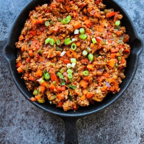 Healthy One-Pan Taco Breakfast Skillet