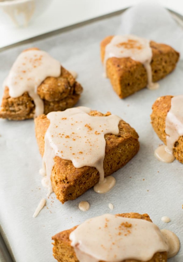 Gluten Free Vegan Gingerbread Scones A Saucy Kitchen