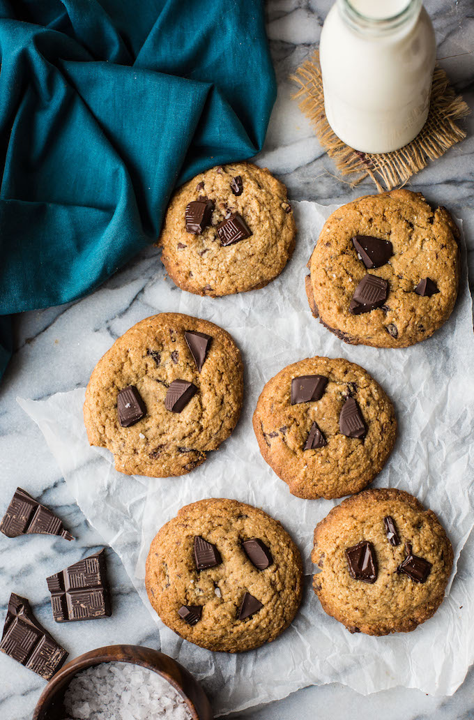 Paleo Chocolate Chip Cookies A Saucy Kitchen