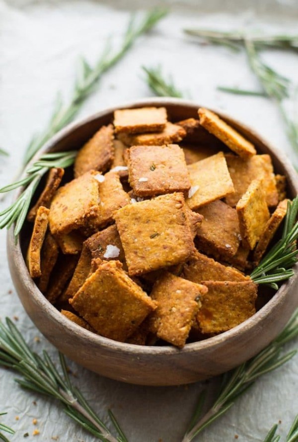 Sweet Potato Paleo Crackers - A Saucy Kitchen