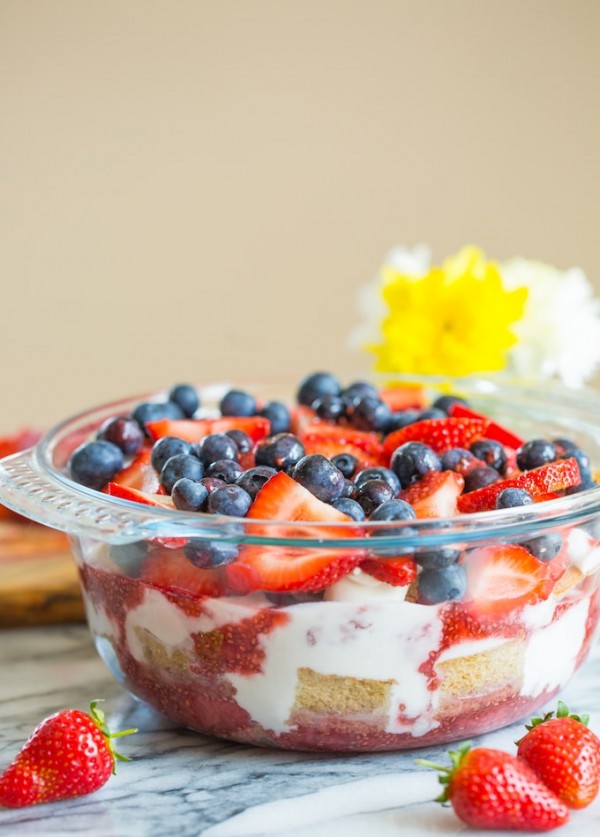 Coconut Chia Berry Paleo Trifle - A Saucy Kitchen