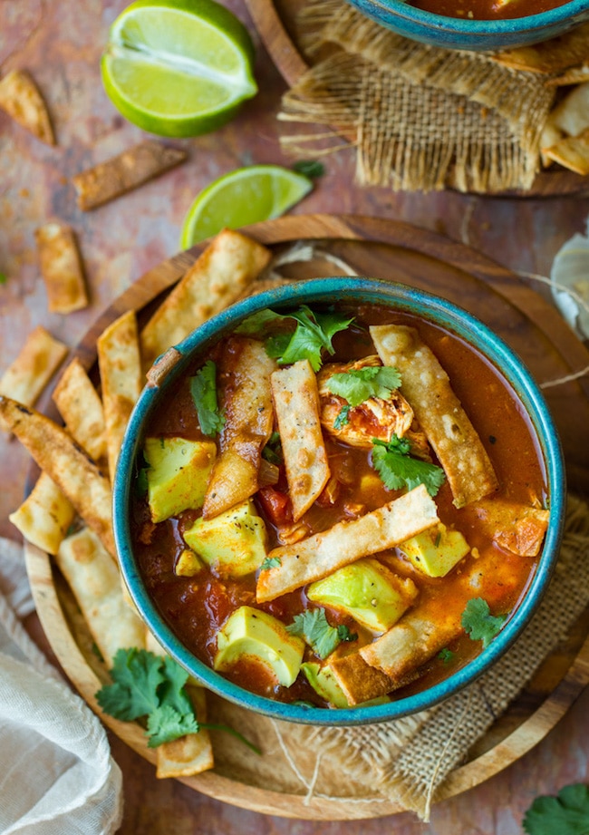 Vegetarian Tortilla Soup Instant Pot Vegetarian Foody s