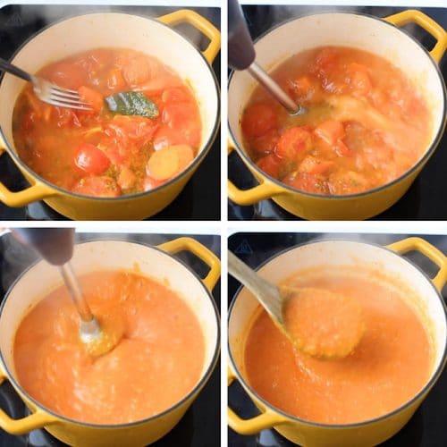 Low FODMAP Tomato Carrot Soup - A Saucy Kitchen