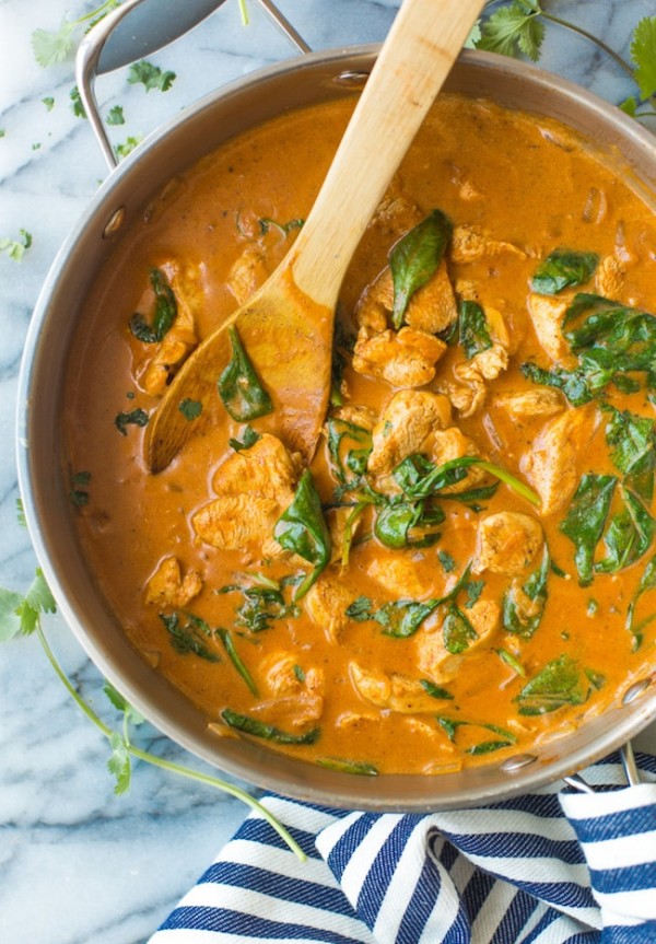 Tomato Coconut Curry Chicken A Saucy Kitchen 4380