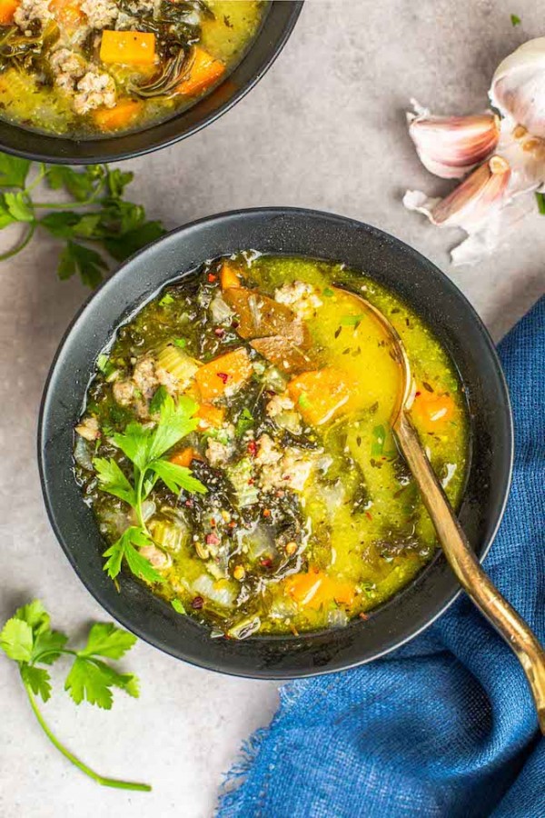 Sausage and Kale Soup A Saucy Kitchen