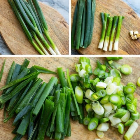 Spring Onion Peanut Noodles - A Saucy Kitchen