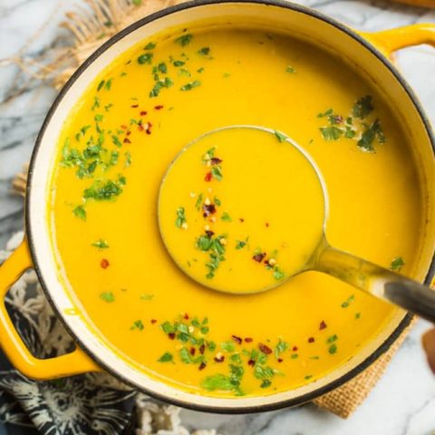 Curried Butternut Squash Soup