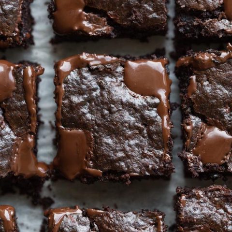 Vegan Zucchini Brownies A Saucy Kitchen