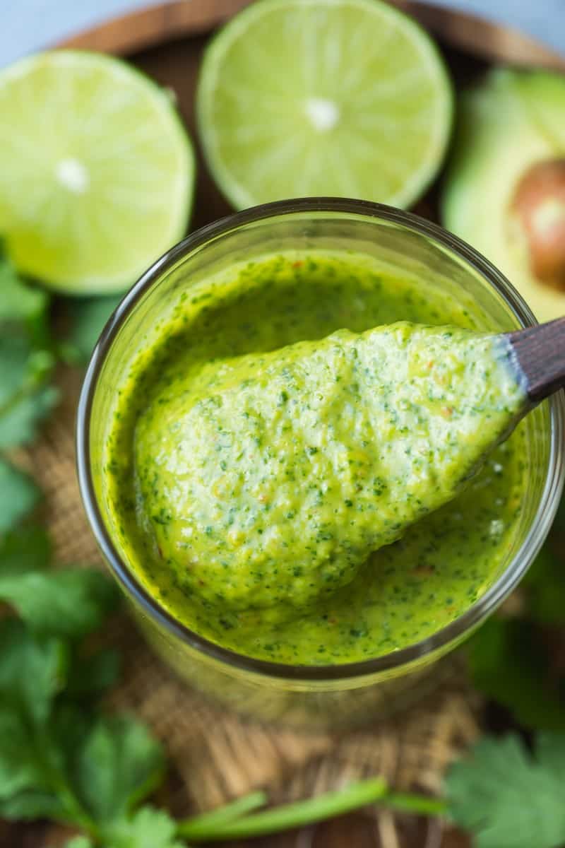 Cilantro Lime Dressing A Saucy Kitchen 4648