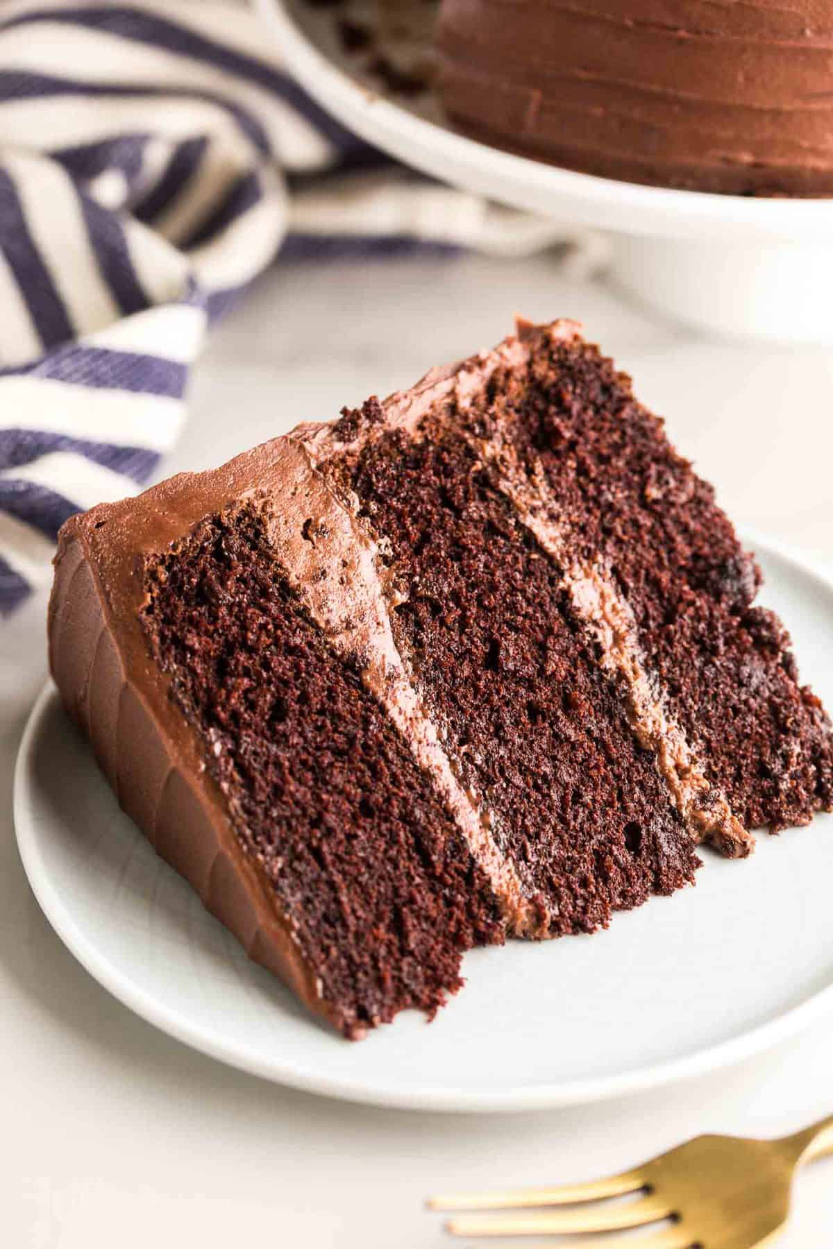 Gluten Free Chocolate Cake - A Saucy Kitchen