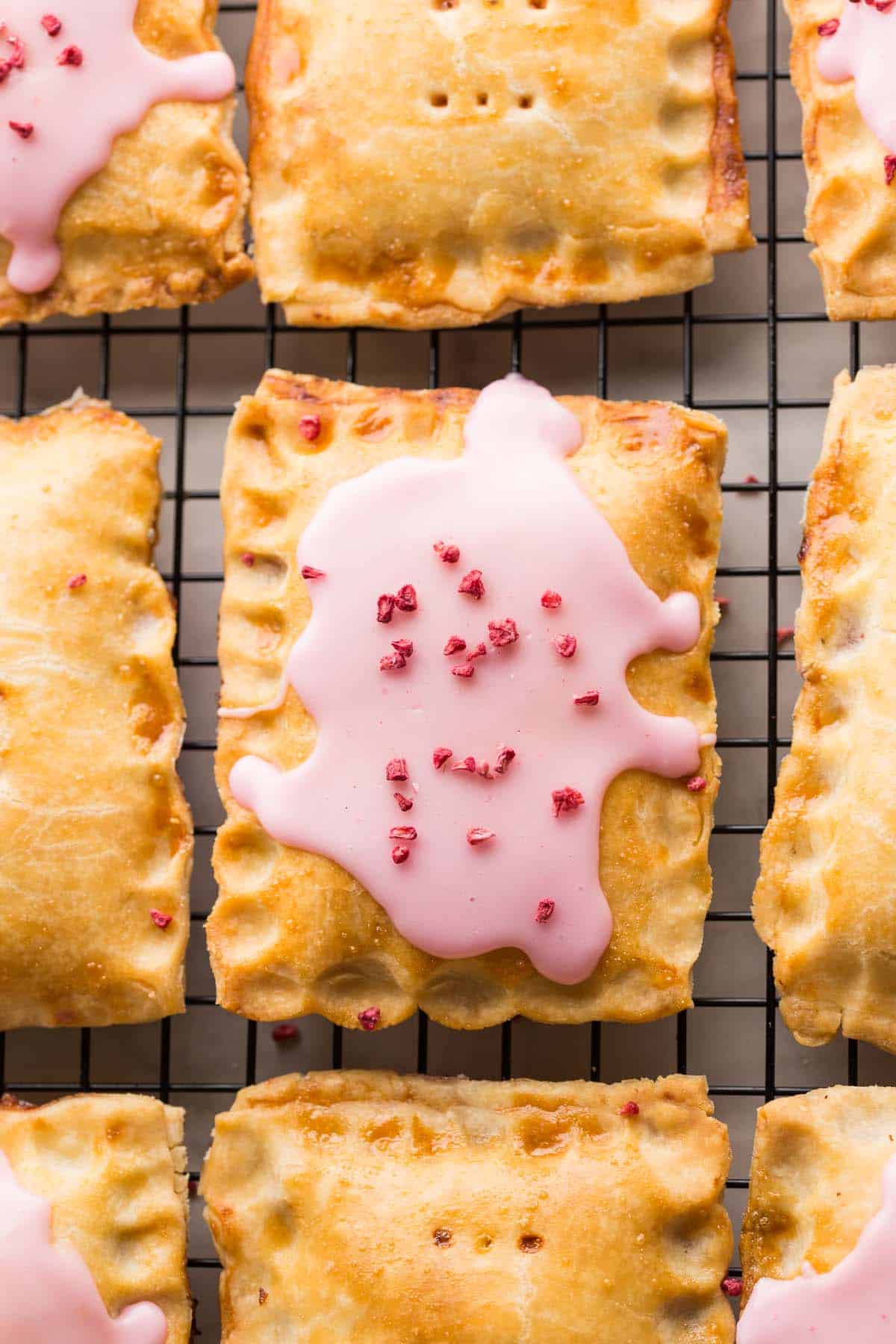 Gluten Free Strawberry Hand Pies (Pop Tarts) - A Saucy Kitchen