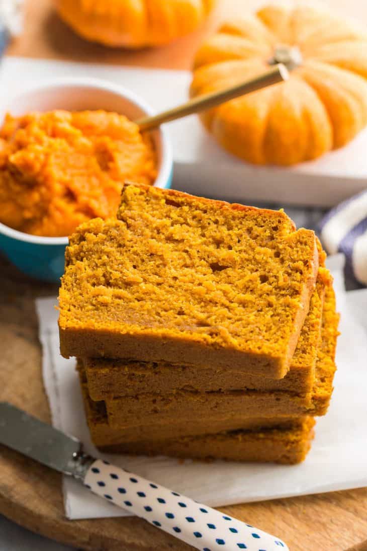 Easy Gluten Free Pumpkin Bread Recipe (Dairy Free) - A Saucy Kitchen