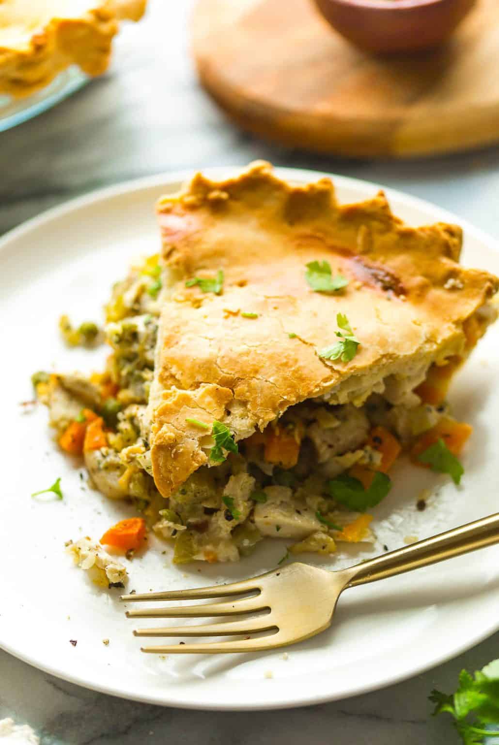 Gluten Free Chicken Pot Pie - A Saucy Kitchen