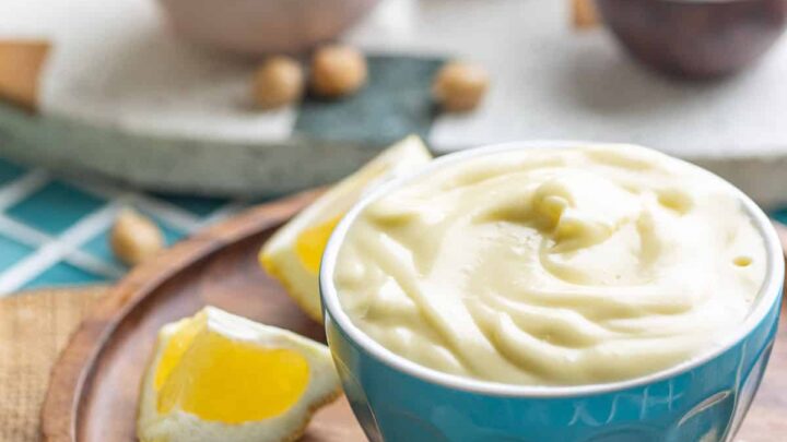 Easy Aquafaba Vegan Mayo With Hand Mixer A Saucy Kitchen