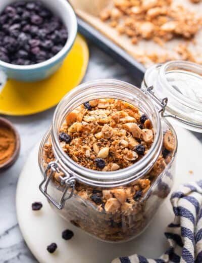 Grain Free Banana Granola - A Saucy Kitchen