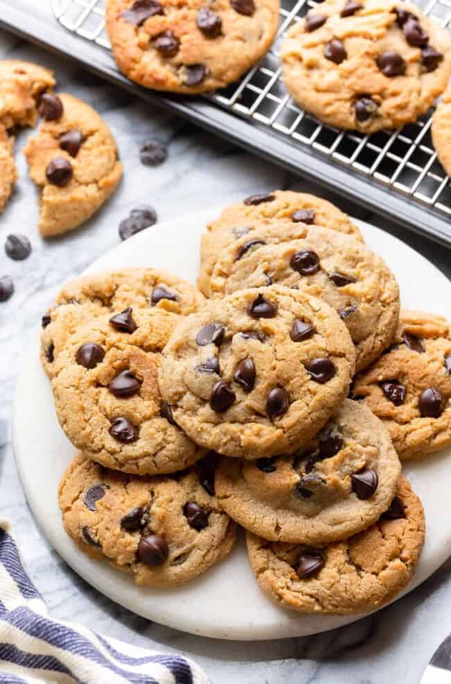 Gluten Free Peanut Butter Cookies - A Saucy Kitchen