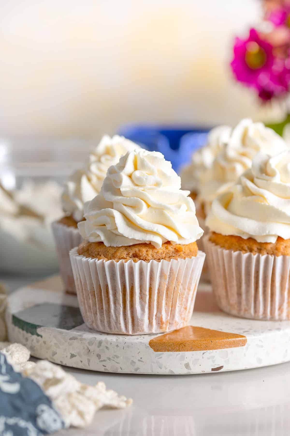 Easy Whipped Mascarpone Frosting - A Saucy Kitchen