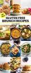 gluten free brunches pinterest marketing image "+60 Gluten Free Brunch Recipes"